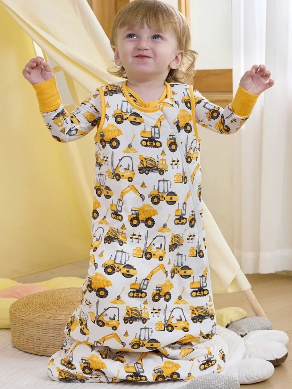 Babee Reshinee Digging Time Bamboo Baby Sleep Sack